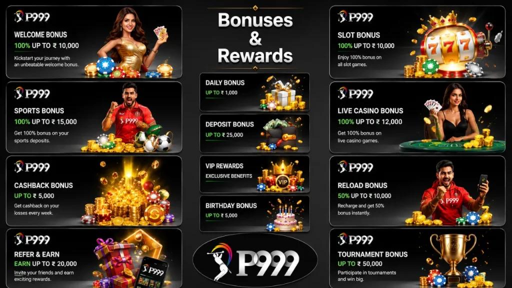 P9 Game bonuses